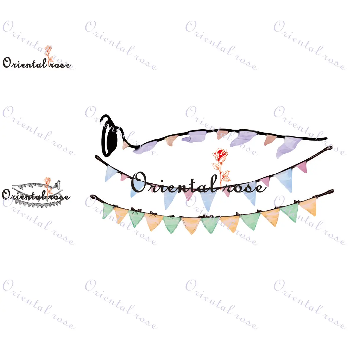 

Ribbon series metal cutting die scrapbook new 2022 cutting die