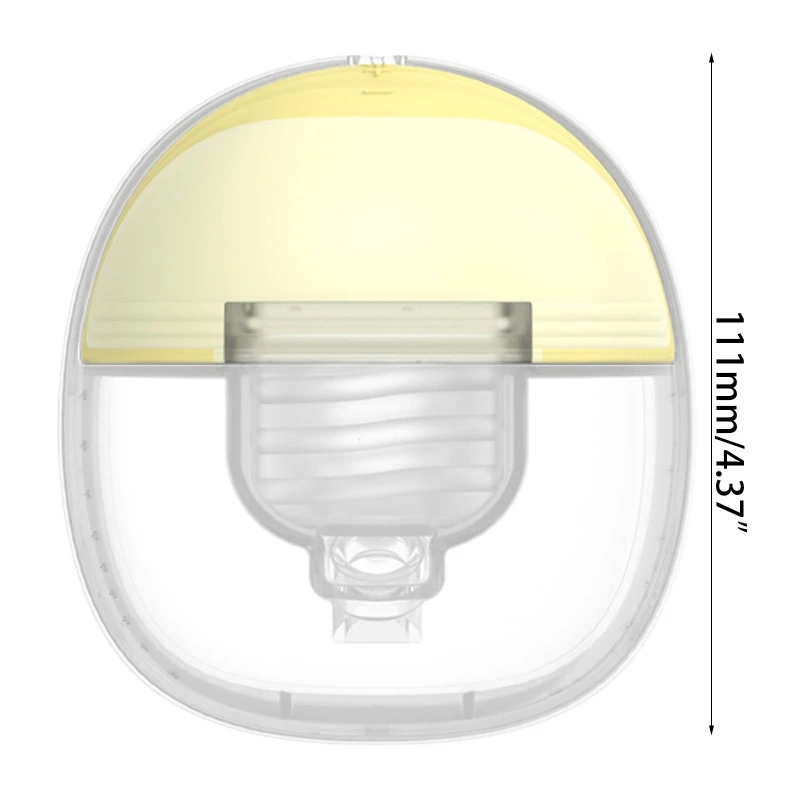 

Q1FE Breast Pump Hand Free Breast Massager Electronic 2 Modes 9 Speed Gadget