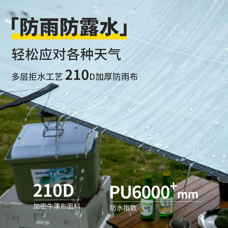 Мультитул для автомобиля с черным покрытием Ультра-яркий блокирующий солнце