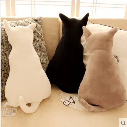 

Cat Back Pillow Cat Cafe Office Sofa Cushion Plush Toy Children's Toys Gifts Pillow Plushie Stuffed