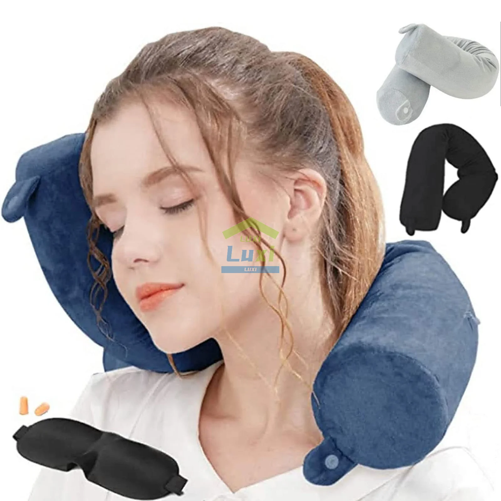 

Pillows Memory Foam Neck Soft Slow Rebound Space Travel Pillow Cervical Healthcare Bedding Cojines Decorativos Para Sofá Cojines
