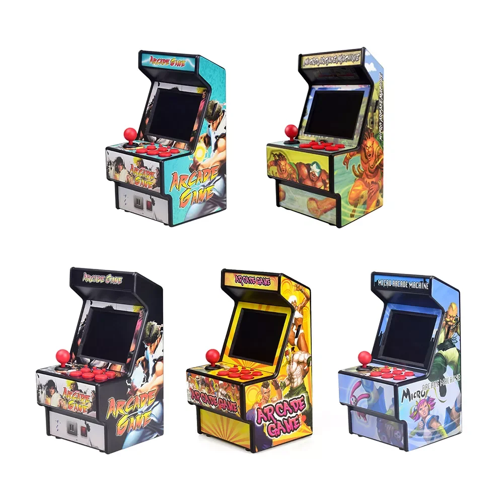 

NEW2023 Mini Arcade Handheld Game Console Built in 156 2.8 Inch Screen 16 Bit Portable Video Game Console For Sega AV Output