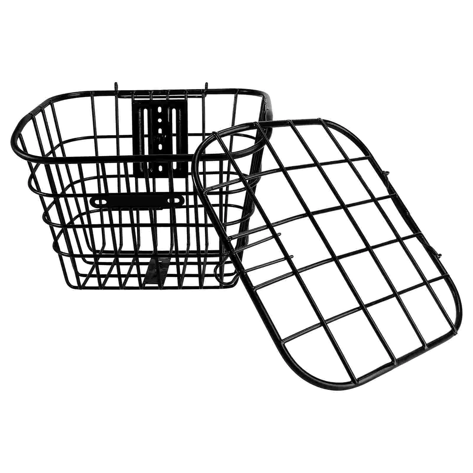 

Adult Scooter Bicycle Folding Basket Practical Simple Ornament Cover Plain Color Multipurpose Gadget Holder Child