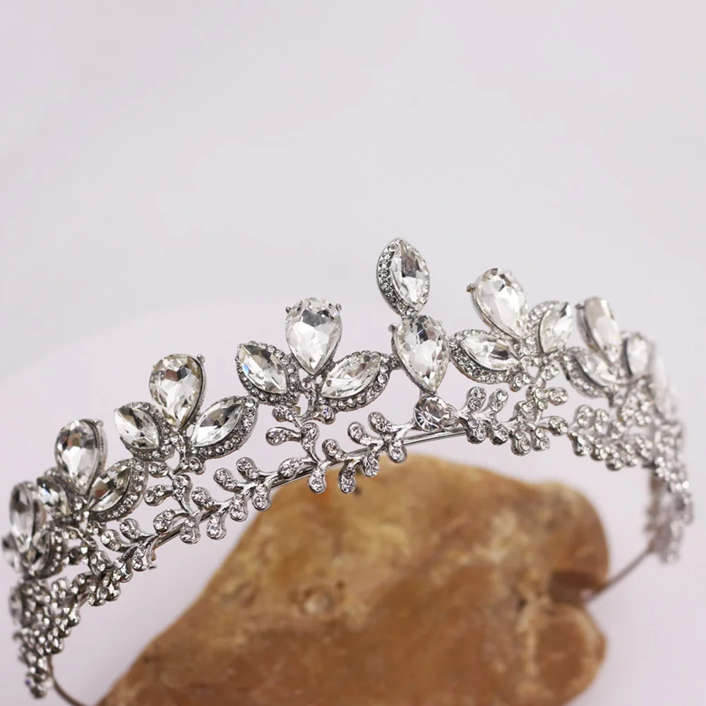 

Короны из циркония, свадебные аксессуары для волос для женщин, модные серебряные алмазные тиары, диадемы принцессы вечерние ринки, роскошны...