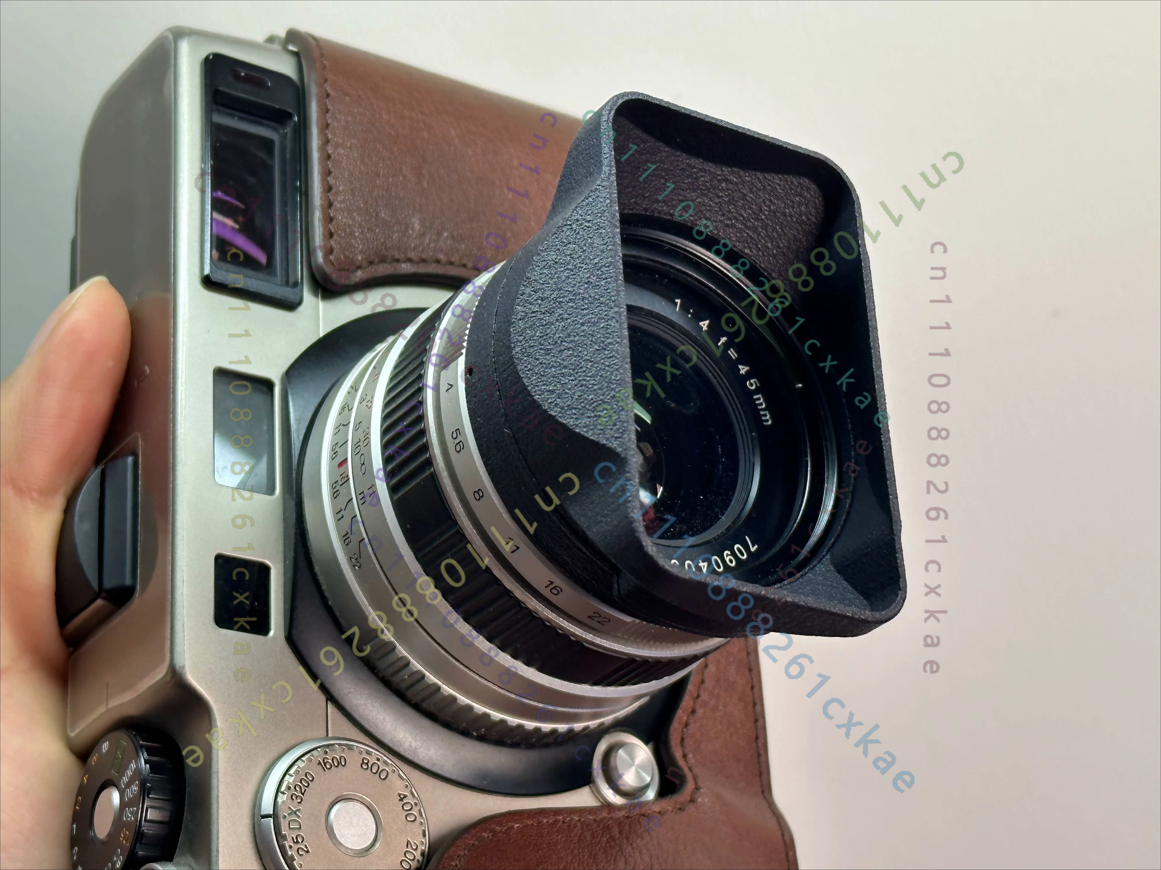 Фото Комплект металлических стальных креплений для объектива LH6 для Voigtlander VM28/1.5, VM35/1.4, VM40/1.4, только аксессуары, объектив в комплект не входит. №3