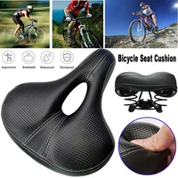 bicycle saddle soft shock absorbing mtb mountain road bike saddle thickening widening cycling cushion seat pad cushion