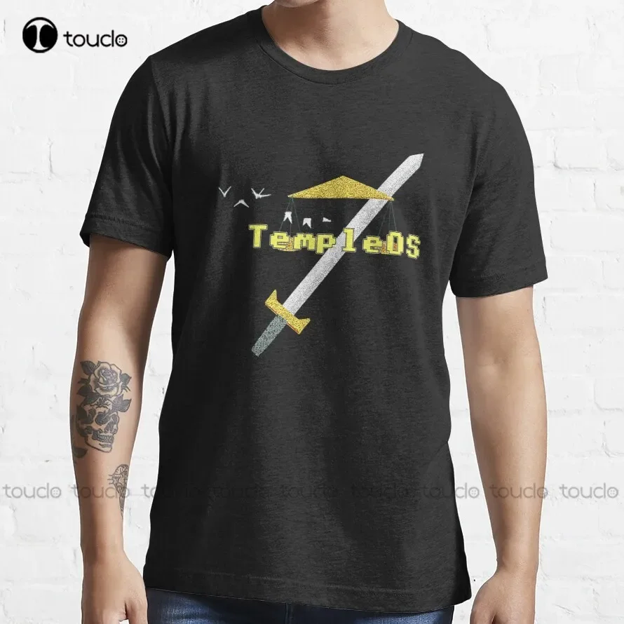 Templeos Terry Davis Classic T-Shirt Custom T Shirts Fashion Creative Leisure Funny Harajuku Gift Xs-5Xl