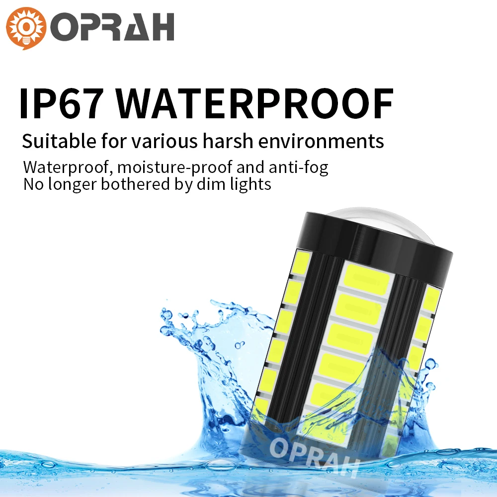 10 шт. 12 В 24 1156 BAU15S 1157 BAY15D светодиодные фонари T20 7440 7443 Canbus 33*5630SMD для автомобиля