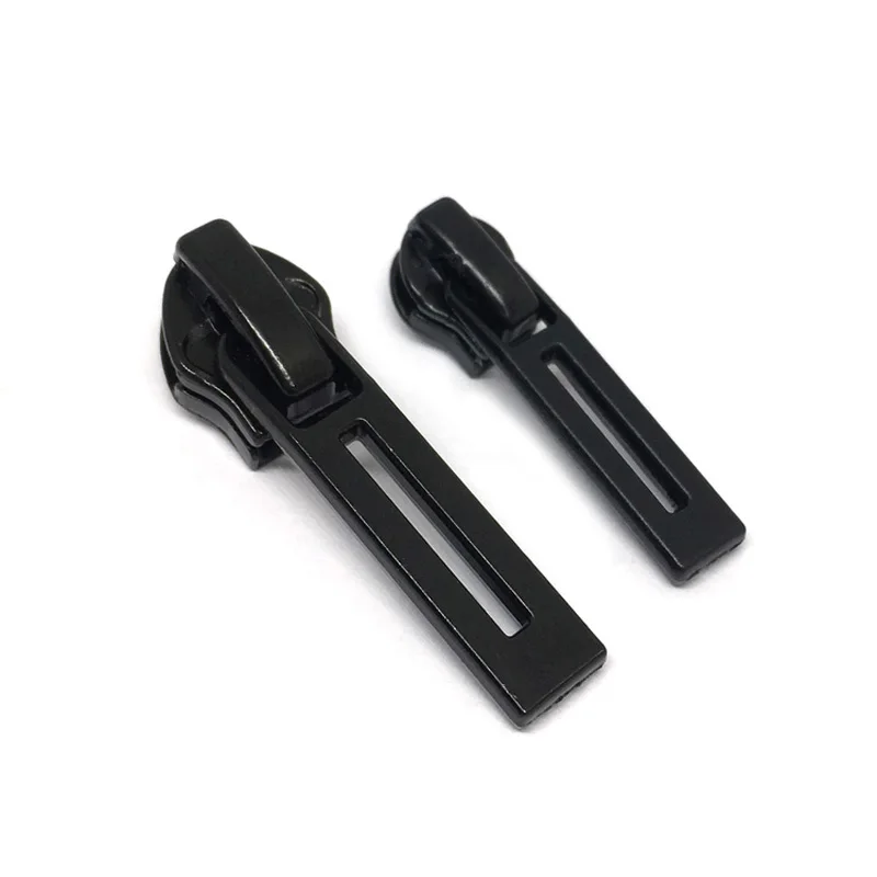 

20 шт./лот, простой стиль, черная узкая Прямоугольная форма, 3 # и 5 # слайдеры на молнии для обратной нейлоновой молнии