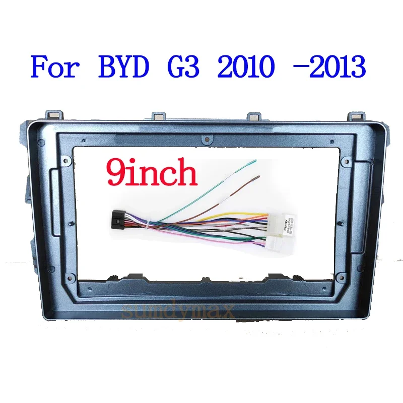 9-дюймовый 2 Din автомобильный радиоприемник провод лицевой панели для BYD G3 2010-2013