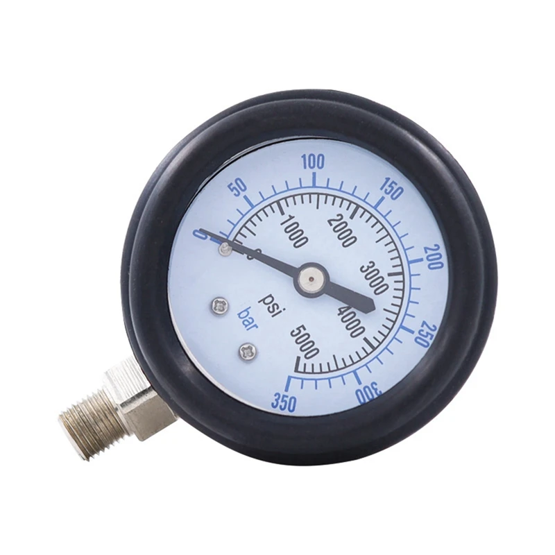

PCP Scuba Diving Air Vertical Manometer For Fill Station Double-Range 350Bar High Pressure Gauge 1/8Npt