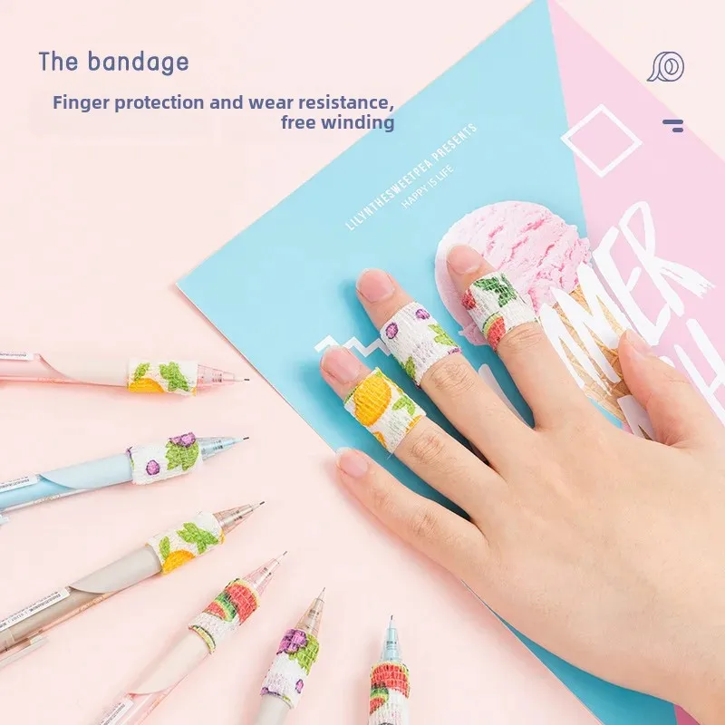 Deli JF661 Защитная лента для рук 3 рулона студенческая пишущая ухода за руками