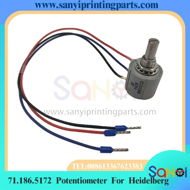 Бесплатная доставка 1 шт. 71.186.5172 потенциометр Beckmann 7286 10 кОм для Heidelberg CD102 SM102 SM74