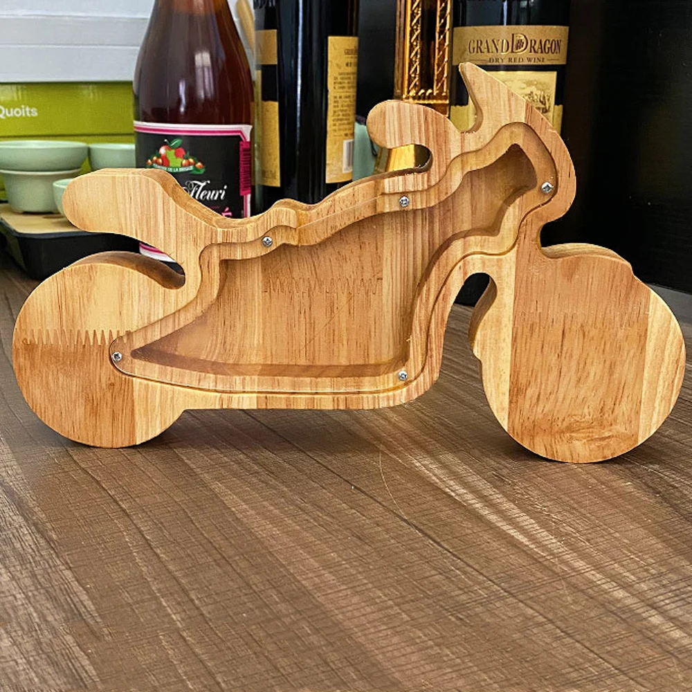 Деревянная копилка с животными тираннозавр динозавр Рекс коробка для монет