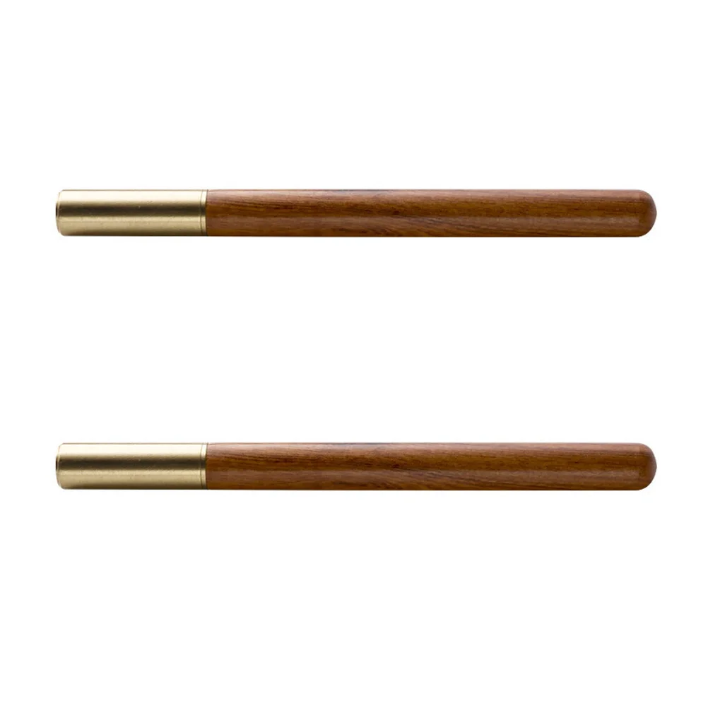 

2Pcs Pen Business Accessory Replaceable Sign Pen Portable Writing Pen Delicate Business Pen for Office Business School