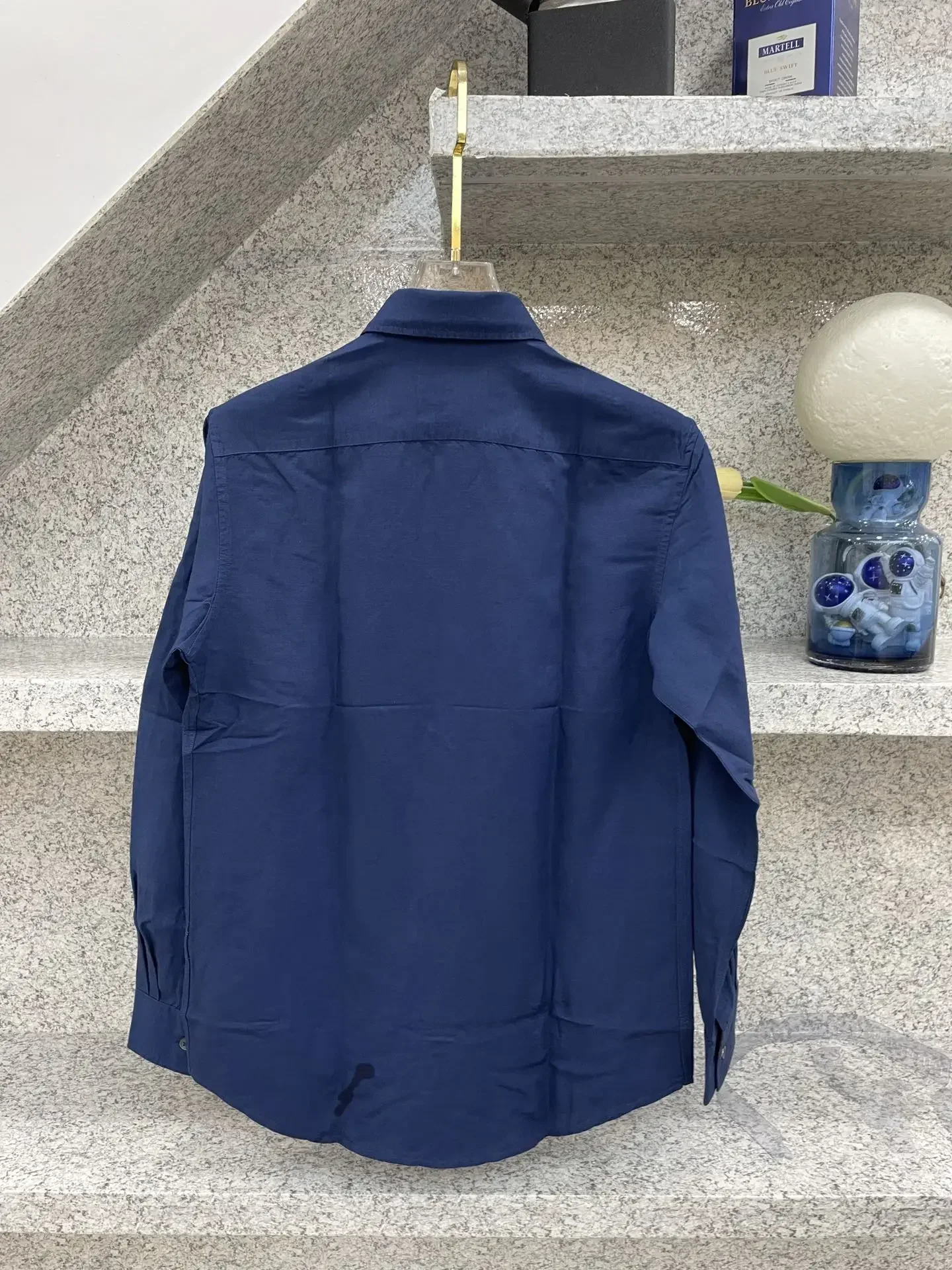 Мужская бутиковая рубашка с длинным рукавом JINGZHOU 2025 семейная одежда из чистого