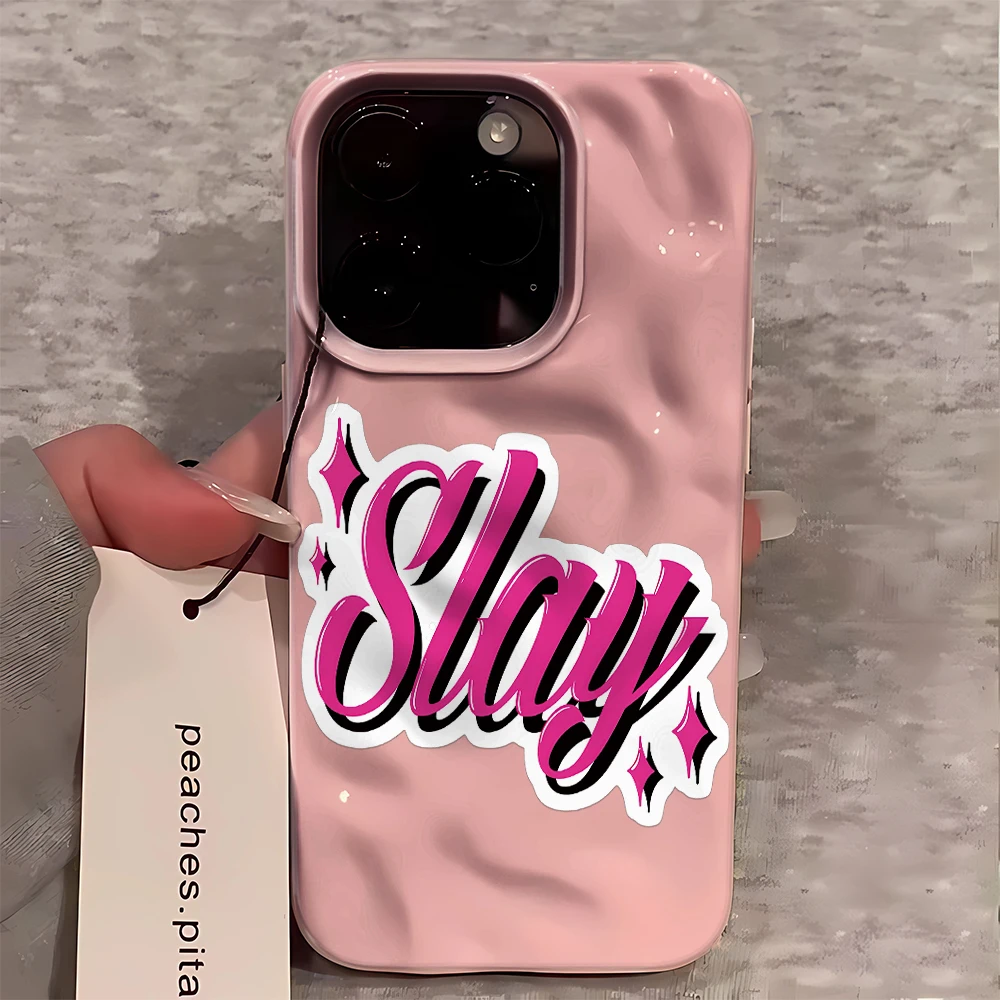 Фото Новый розовый блестящий чехол Slay Classic Hot Minimal Grip из мягкого TPU для iPhone 14, 11, 13, 15, 17 Pro, Air, 12 Max №4