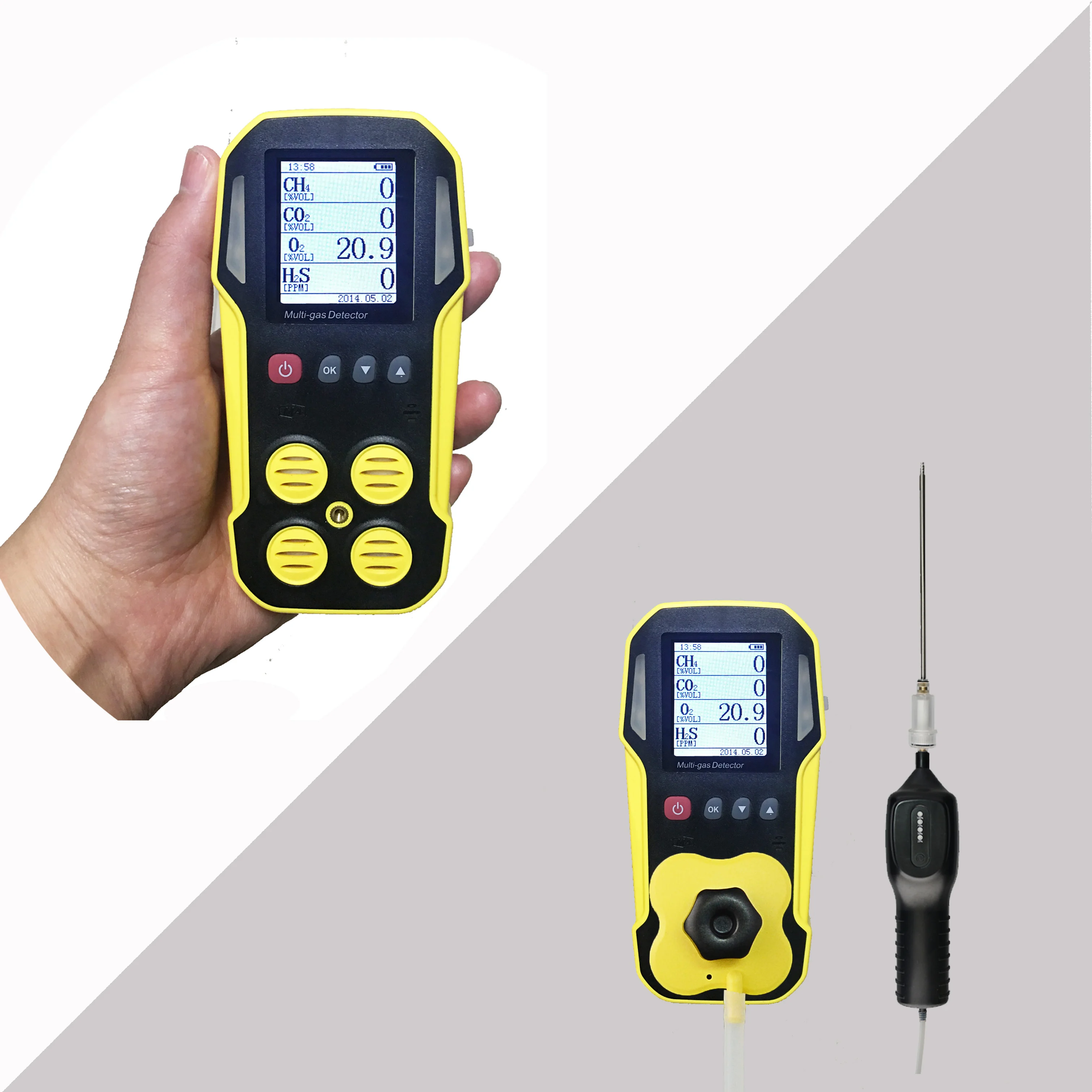 

Portable Biogas Analyzer for Anaerobic Biogas Plant Measurement biogas detector IRCD4