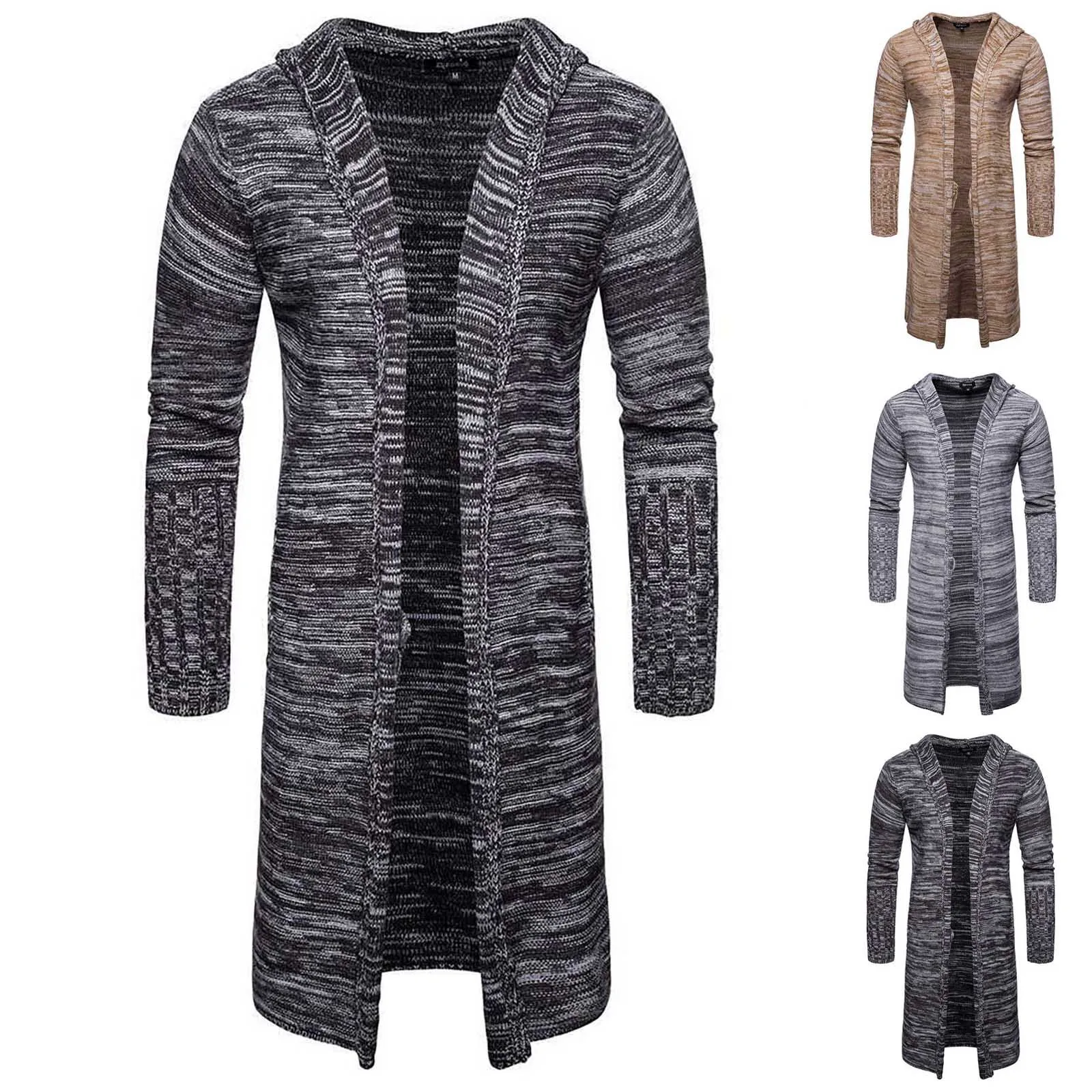 Мужской Тренч 2022 новое длинное шерстяное пальто зимнее мужское кашемировое