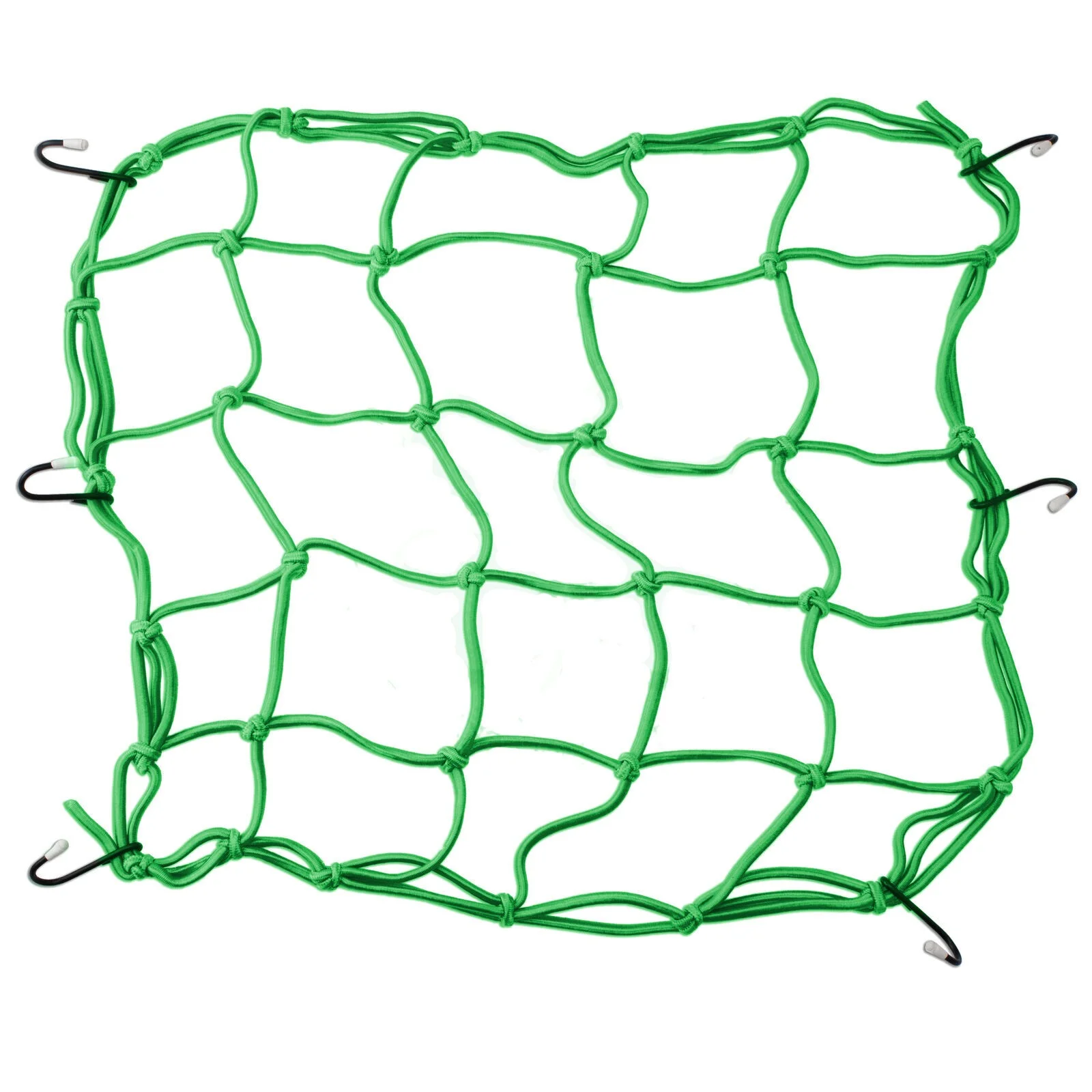 

2023 1X Elastic Mesh Bag Green Motorcycle Strap Helmet Storage Mesh Adjustable