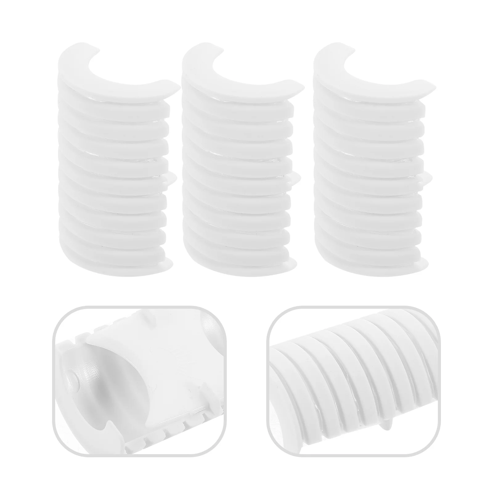 

3 Boxes Fake Eyelash Adhesive Strips Eyelash Strips Replacement Adhesive Strips for Lashes (10 Strips/box)