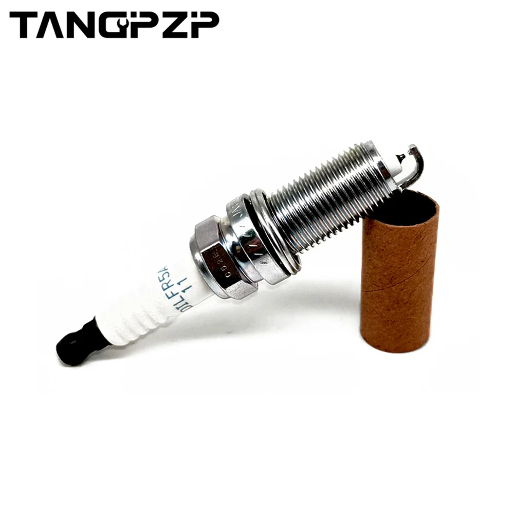 

22401-ZE01B DILFR5A11 4-6Pcs Dual Iridium Spark Plug For Nissan Armada Frontier NV1500 4.0L 5.6L V6 Infiniti QX56 14mm