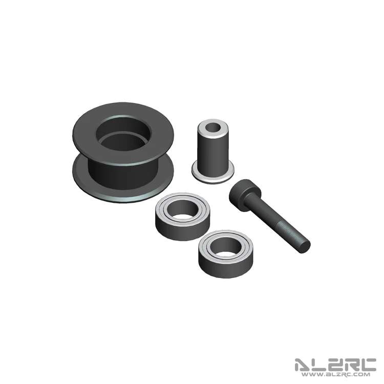 

Devil X380 Plastic Tail Belt Idler - Rear