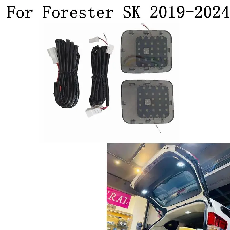 

Верхний фонарь багажника, задний фонарь для чемодана, задний фонарь для Forester SK 2019 2020 2021 2022 2023 2024, светодиодный фонарь багажника автомобиля, багажник