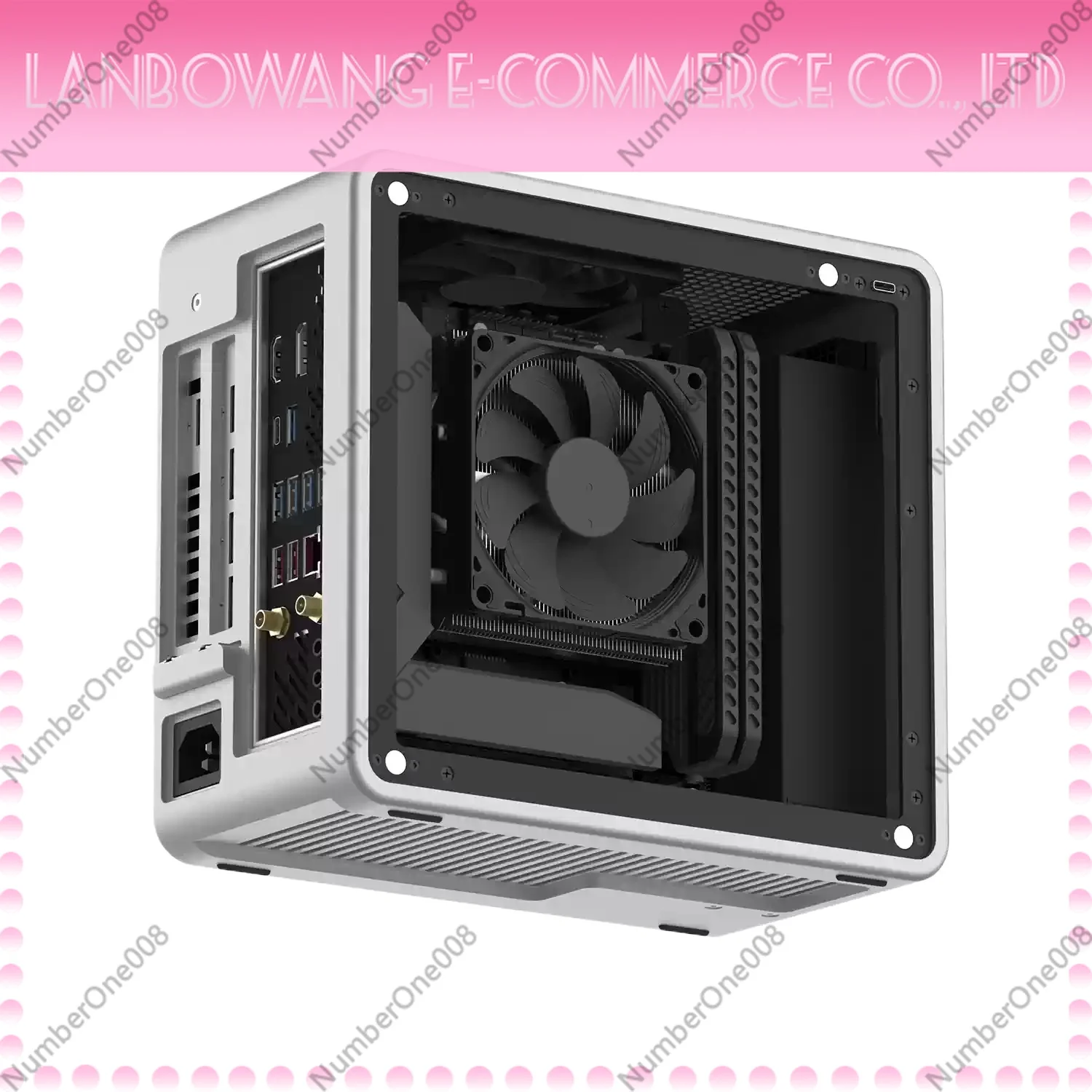 Фото Корпус Next Generation Sparrow MQ6, цельноалюминиевый, форм-фактор Mini ITX, ультракомпактный настольный корпус A4 SFF для портативных сборок №4