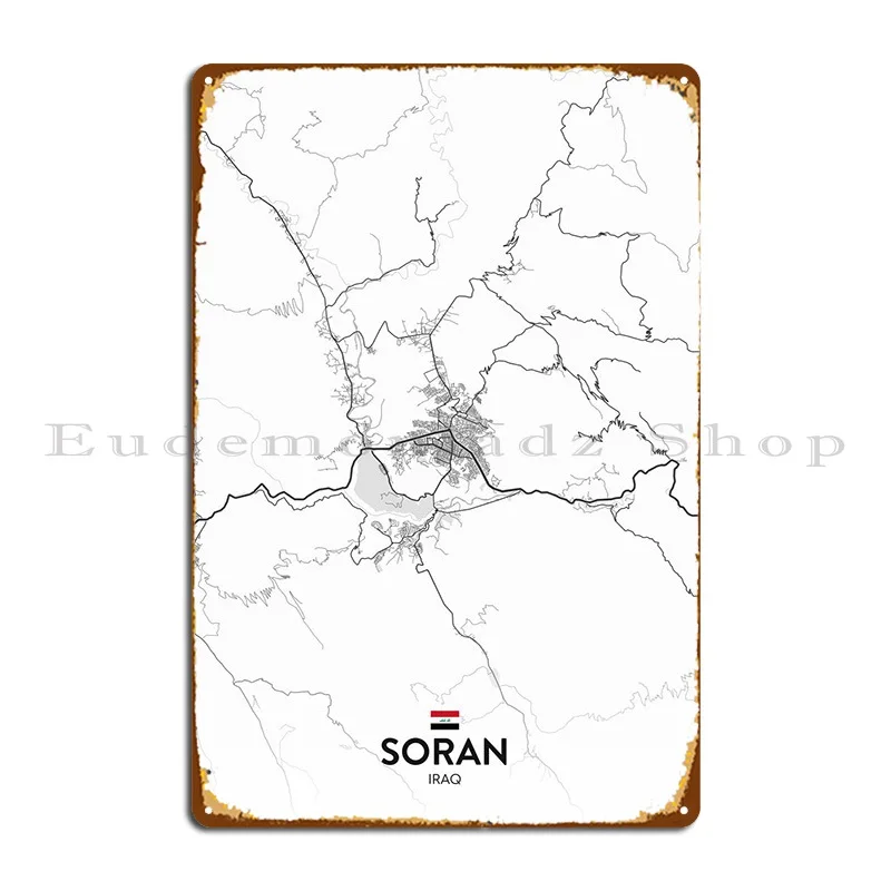 Металлический плакат Soran IQ для создания бара гостиной дизайнерский кинотеатр