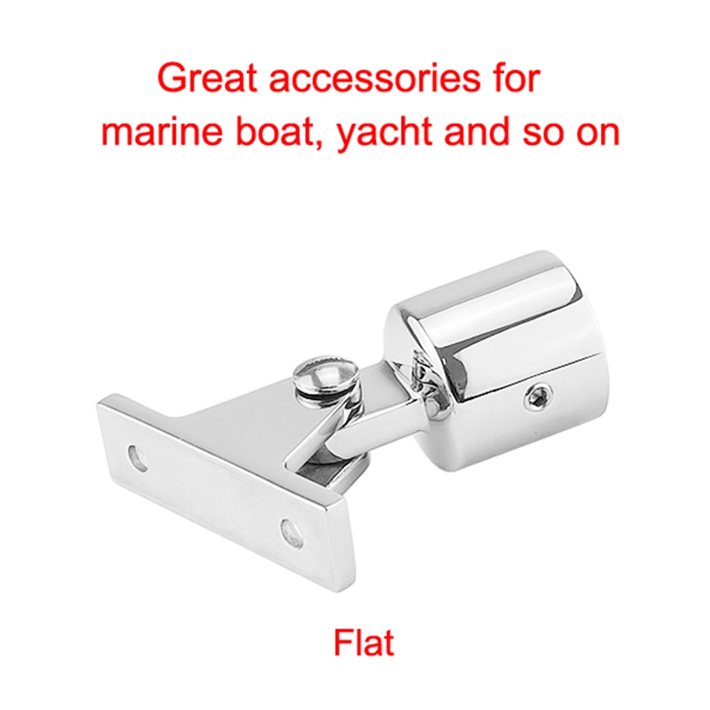 

Deck Hinge Slide Cap Bimini Top Pipe Connector Compact Size Exquisite Professional Handy Installation Boat Supplies