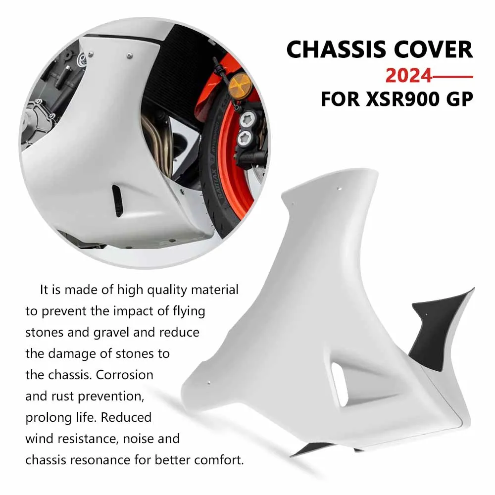 Фото Для XSR900GP XSR900 GP 2024 2025 новые аксессуары для мотоциклов, обтекатель двигателя, защита шасси, защита выхлопной системы, защитный чехол №4