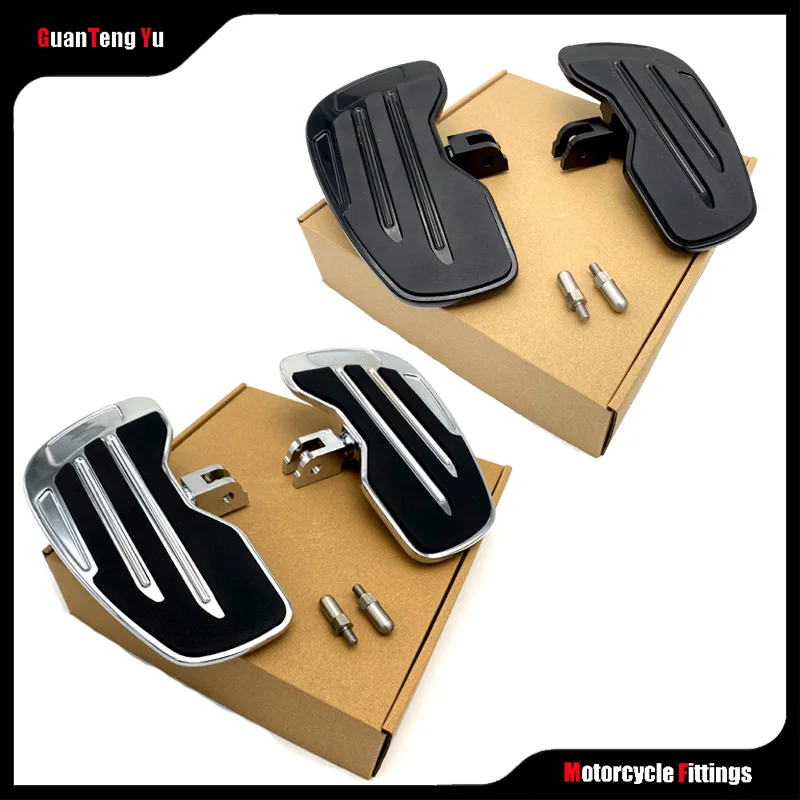 Передние Подножки для всадника подножки Harley FXLR низкий всадник Fat Boy разрыв Softail Slim