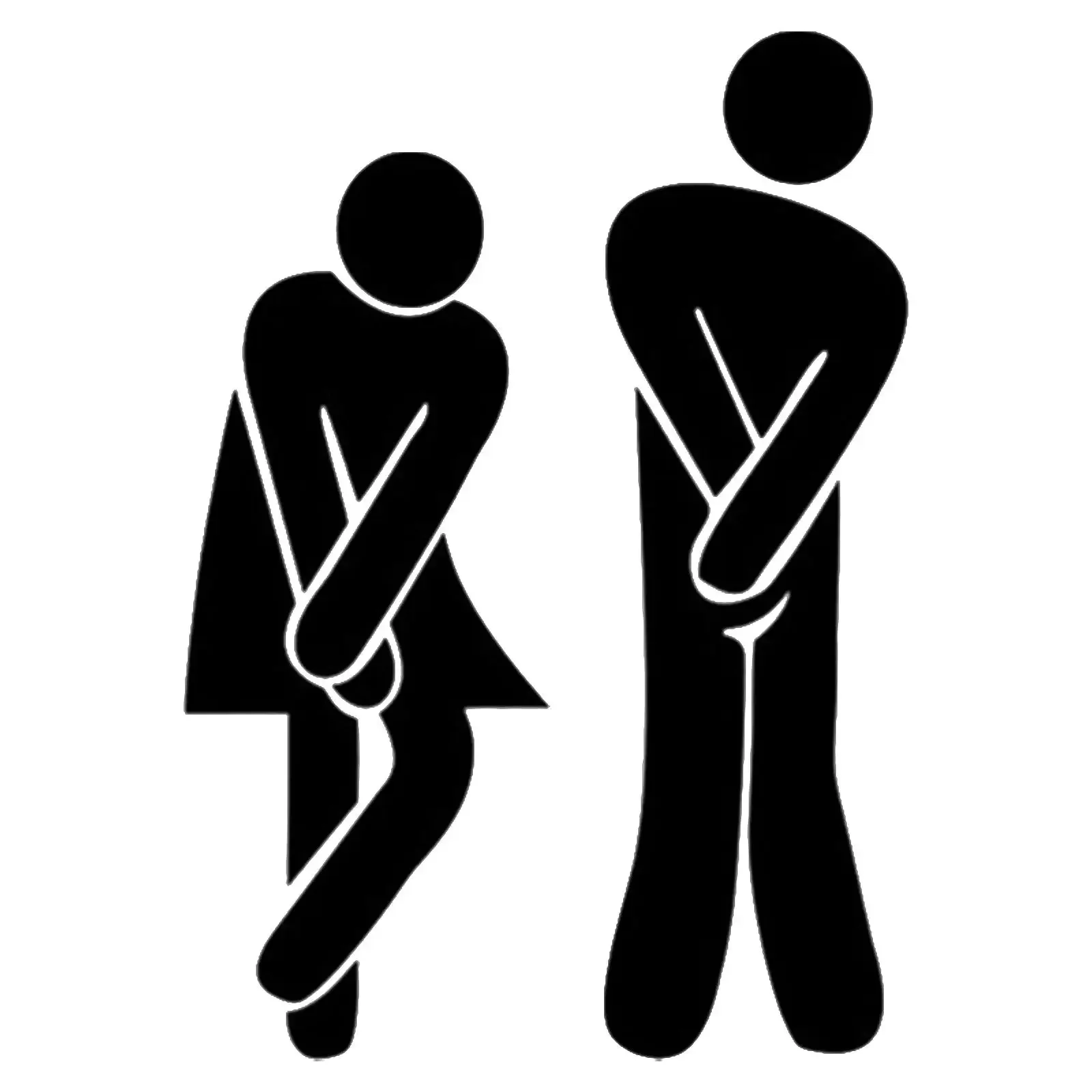 

MOONBIFFY 3D Акриловые таблички для туалета