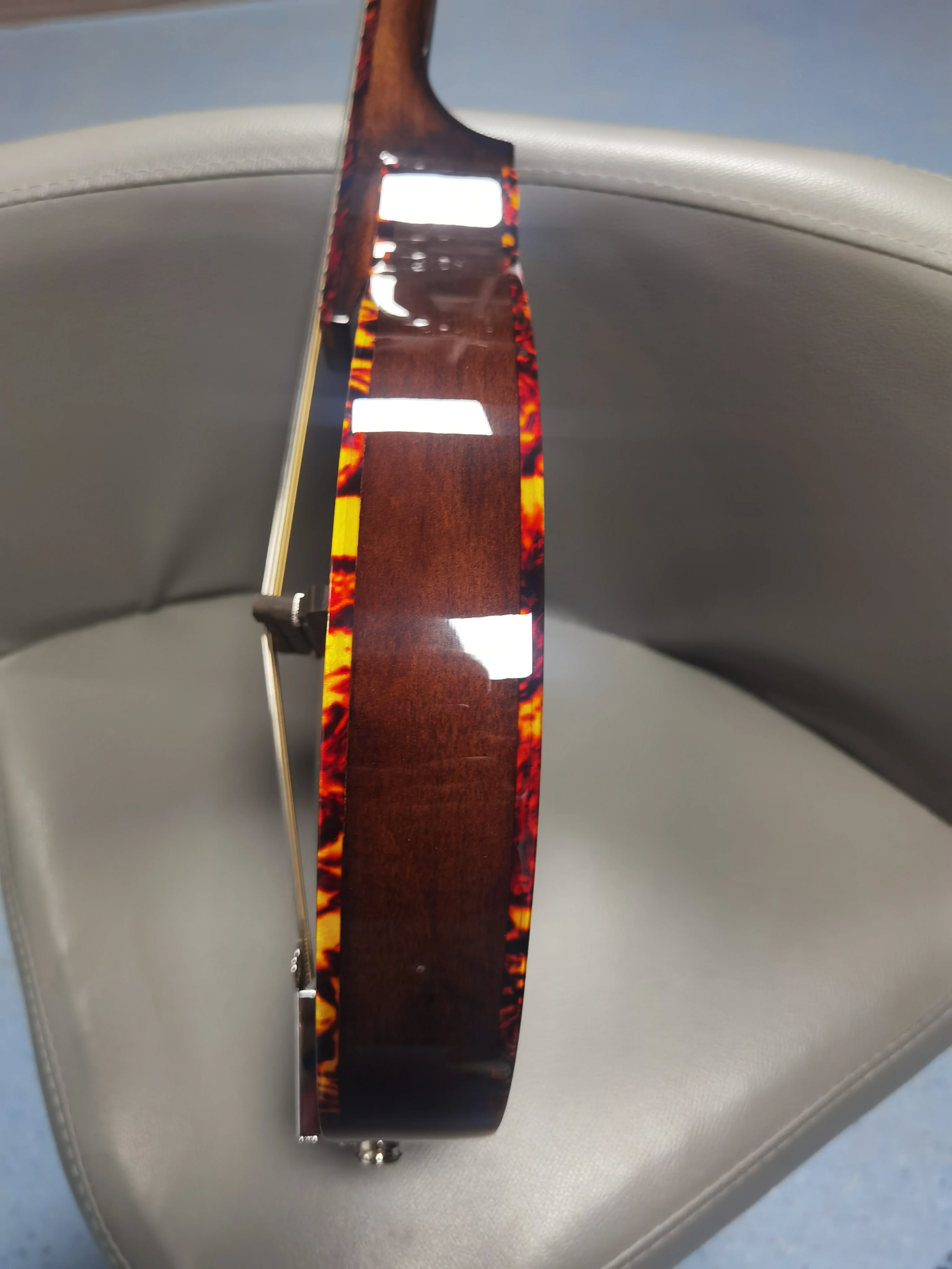 Type A panel spruce backboard maple all single wooden electro-acoustic mandolin 8-string KMA300E