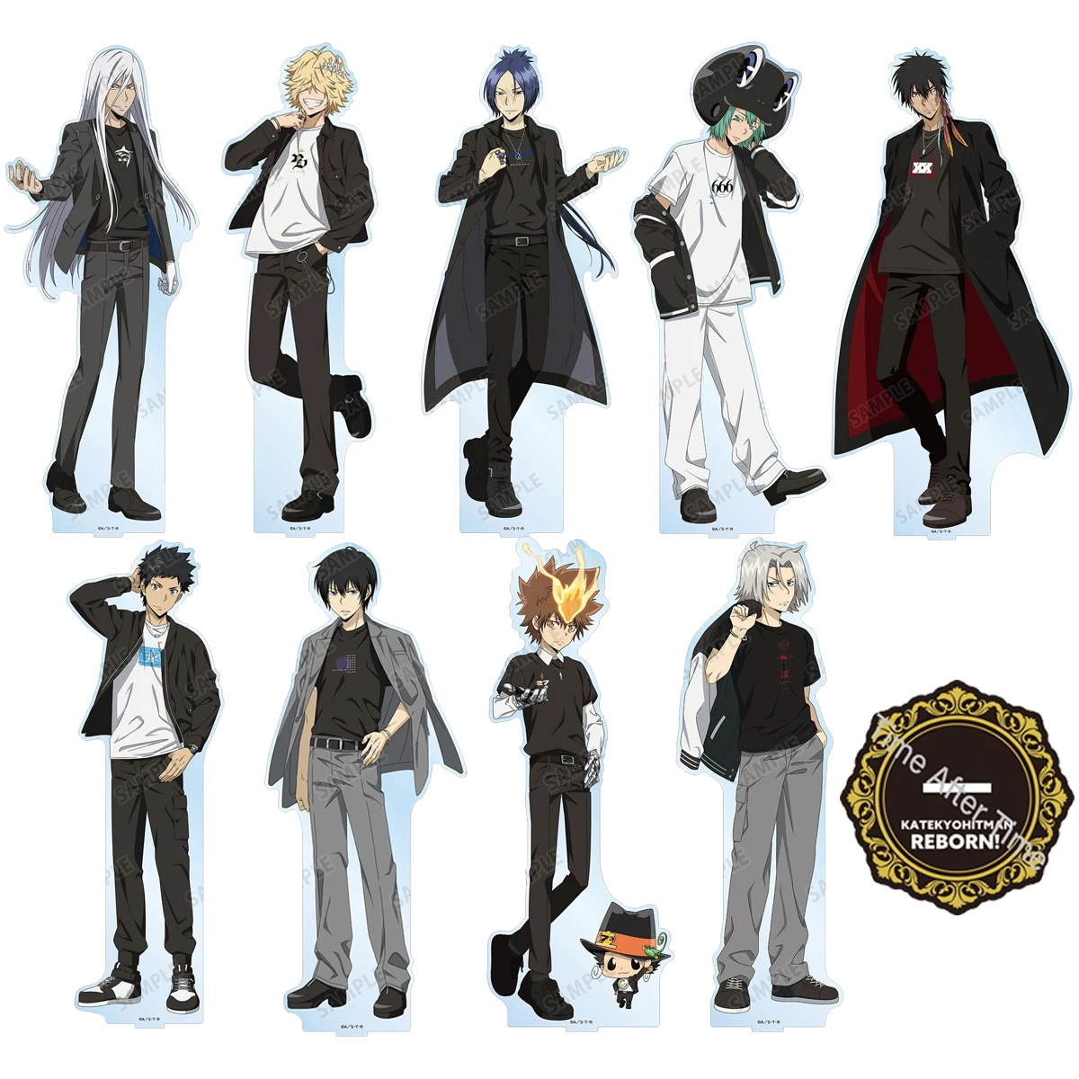 Новый аниме HITMAN REBORN акриловая подставка модель фигурка держатель для тарелки