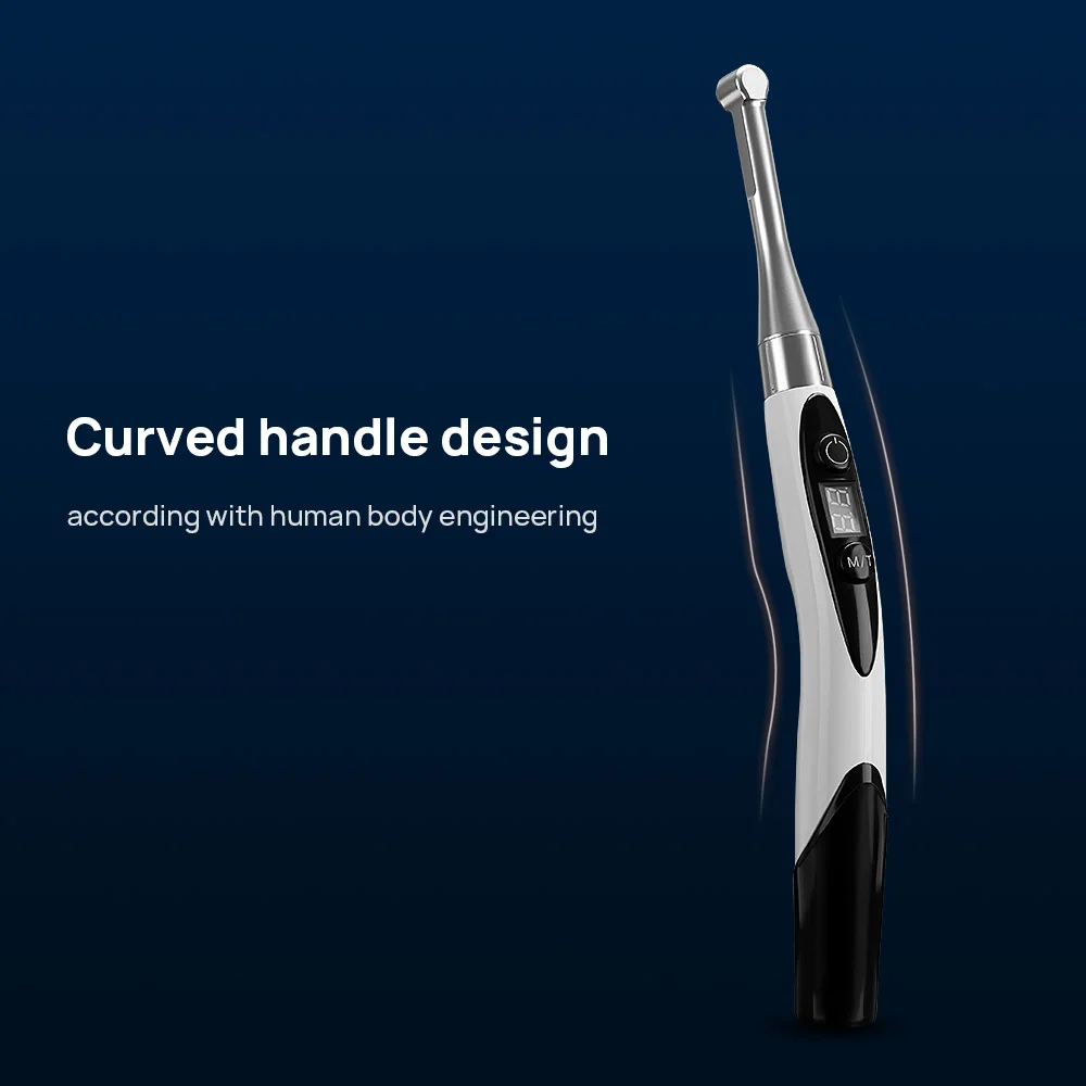 LED Dental Photopolymerizer 1 Second Cure 2mm Resin Curing Light Dental Hardcore Metal Head 3 Output Modes Dentistry Tools