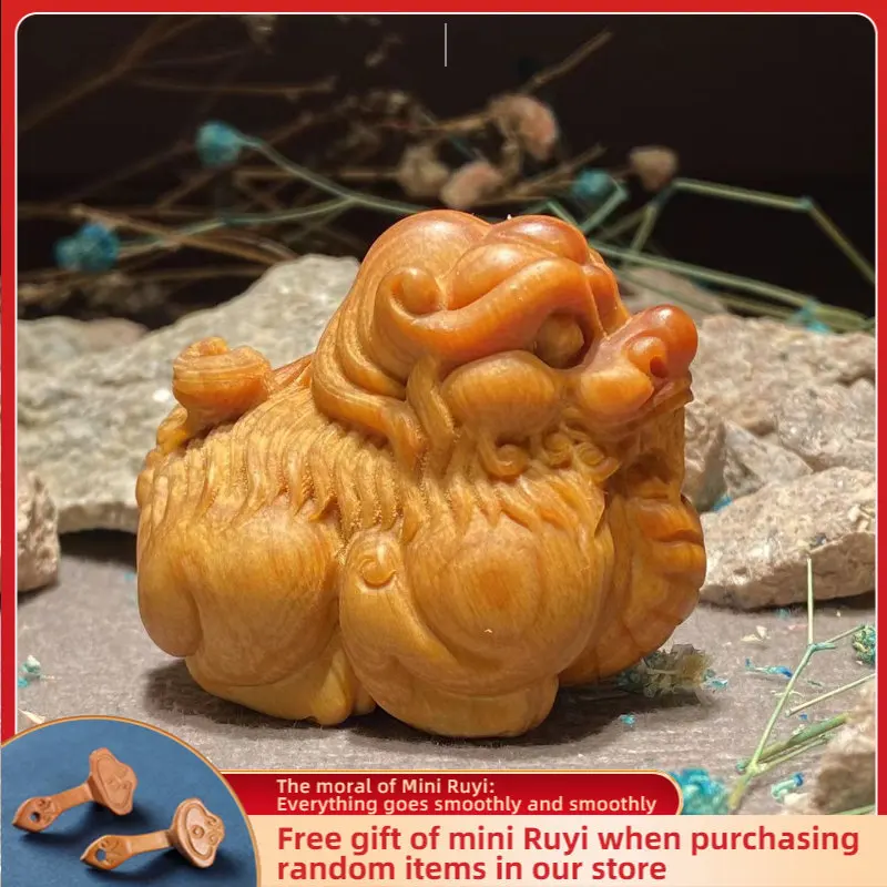 

{Bring} Fortune Pi Xiu скала ципарис дерево старение Материал Красное масло черное масло Высокая масляная фотография современное искусство