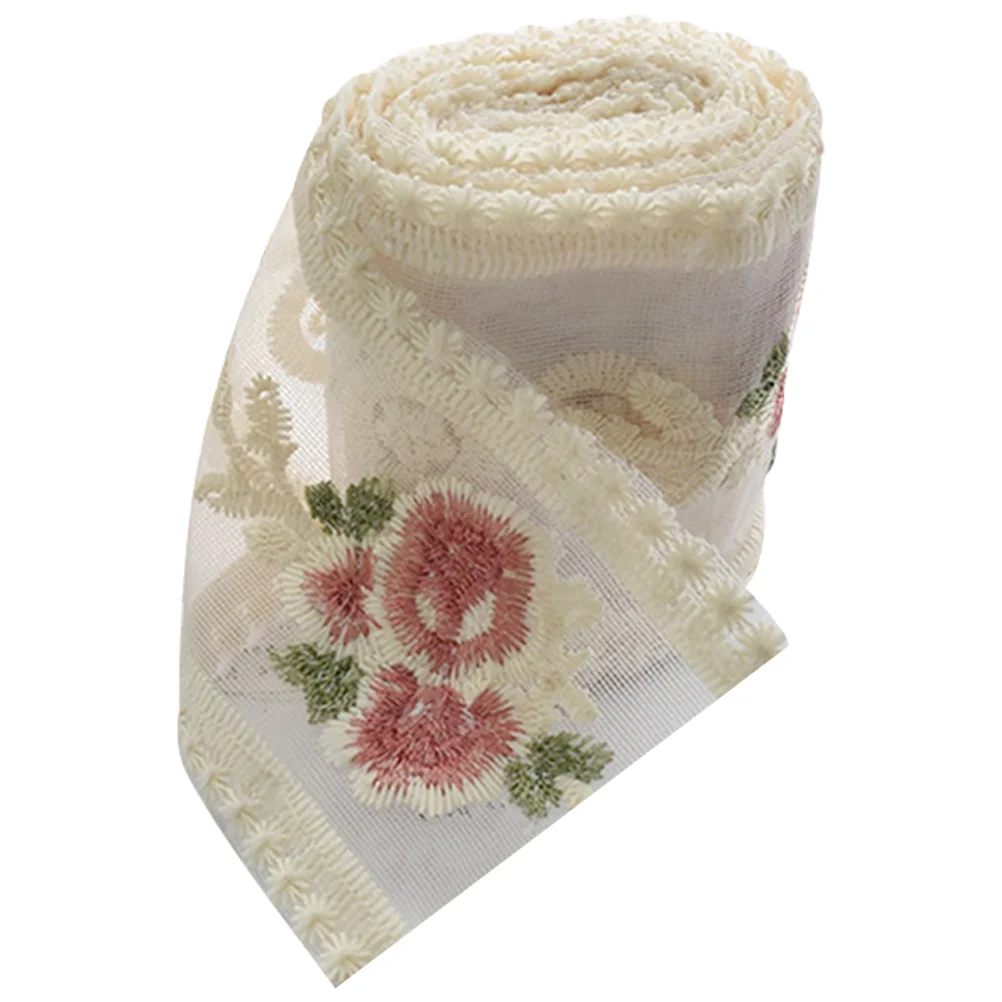 

Decorative Dress Fabric Lace Trim DIY Material Piping Clothing Wedding Delicate Bride Headwear Sewing Trims