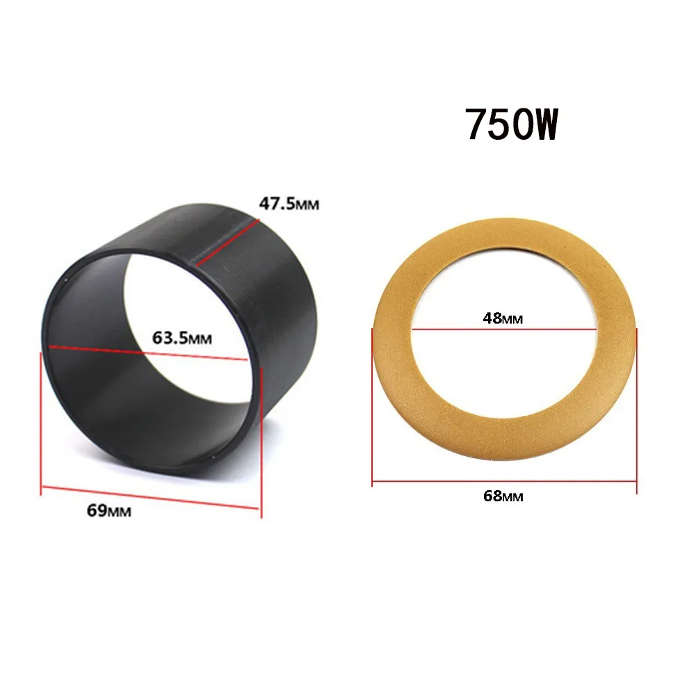 

2pcs Vacuum Pump Oil-Free Mute Air Compressor Cylinder Sleeve Piston Cylinder Ring 550/600W/1100W/1500/1600W