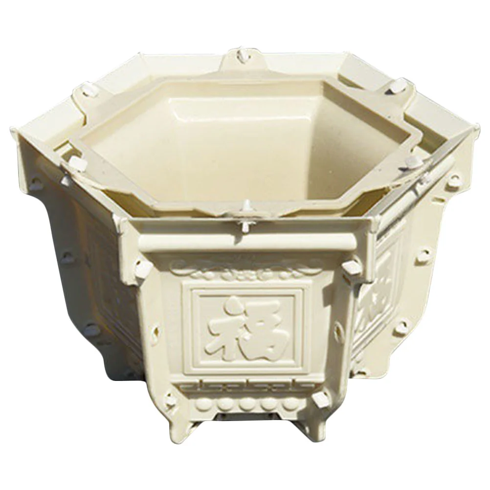 

DIY Mold Crafts Square Flower Pot Silicone Storage Case Creative Bonsai Concrete Curb Resin Molds