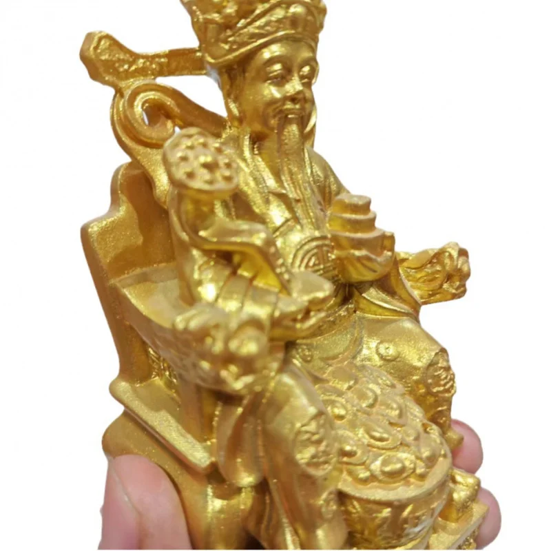 Оптовая продажа антикварное украшение из смолы Бог богатства бизнес Ruyi источник