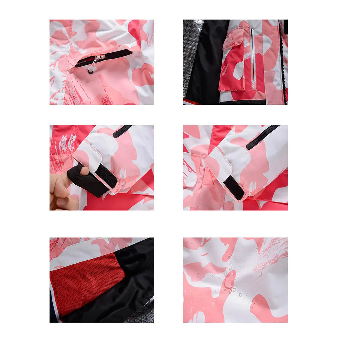 Новая женская зимняя Лыжная куртка теплая ветрозащитная водонепроницаемая для