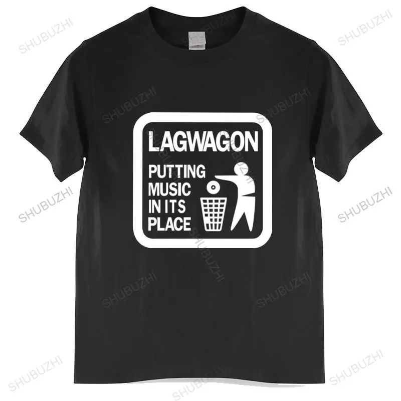 

Fashion brand t shirt mens LAGWAGON PUTTING MUSIC men tshirt summer fashion brand unisex t-shirt teenagers cool tops