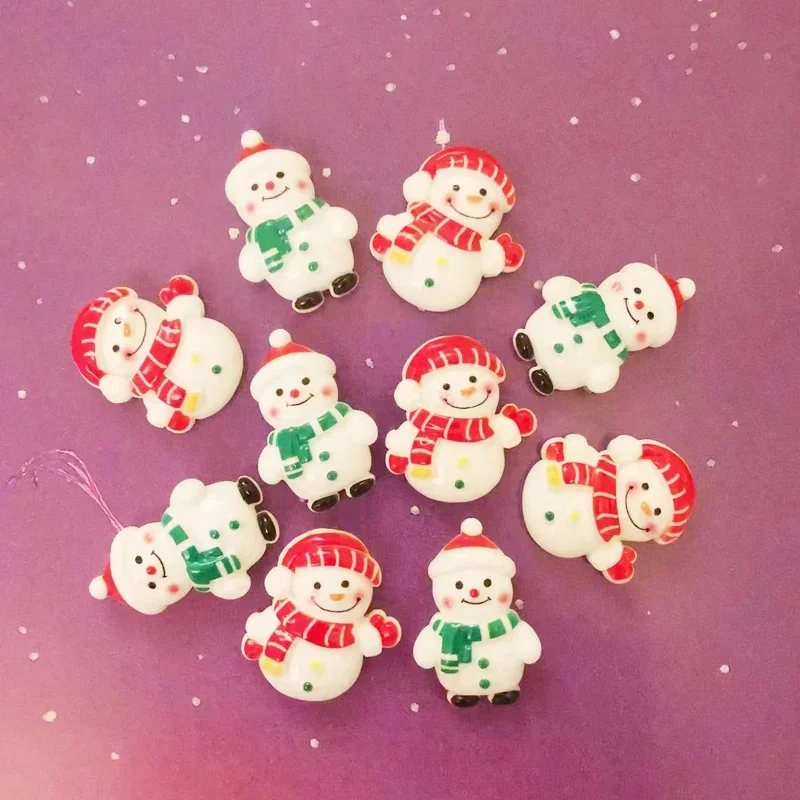 10 шт. миниатюрные украшения Снежный человек