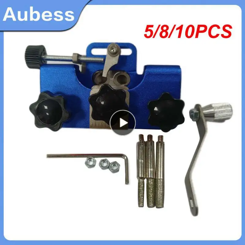 

5/8/10PCS Chain Saw Sharpeners Precise Positioning Stainless Steel Alloy Chainsaw Grinder Tool Easy To Use Universal