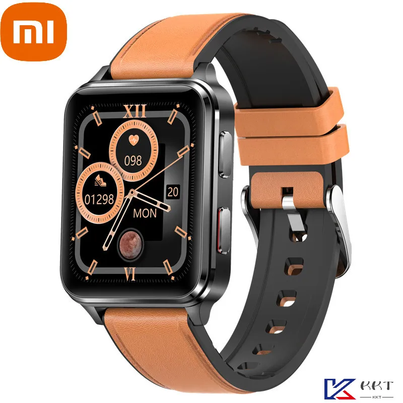 

Смарт-часы XIAOMI S6 мужские с функцией измерения температуры тела, пульса и давления