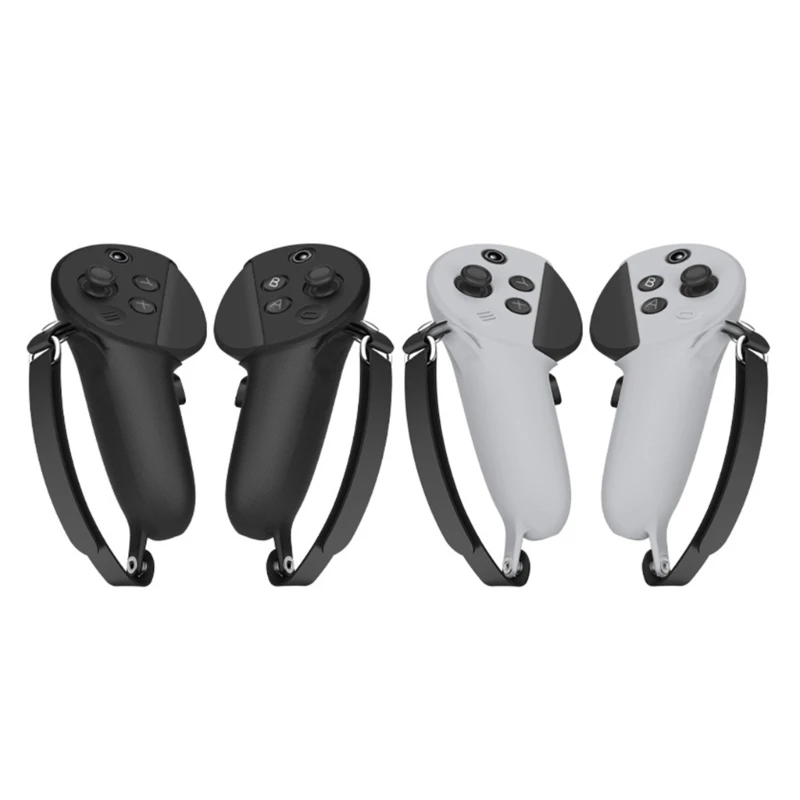 

Аксессуары VR, защитный чехол для Quest Pro, защитный чехол, силиконовые чехлы для ручек с регулируемыми ремешками