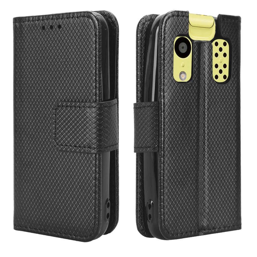 Роскошный флип-чехол из искусственной кожи с бриллиантовым рисунком для Kyocera