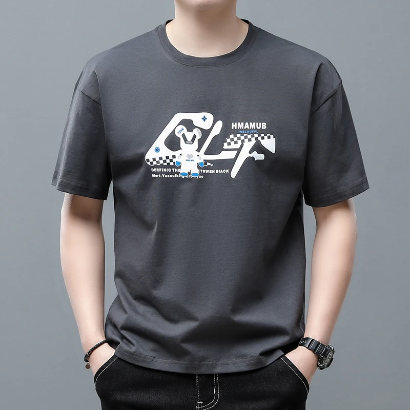 

Famous brands T-shirt men 100% cotton fashion cool cool breathable Oversize casual men summer luxury graphic t shirts man